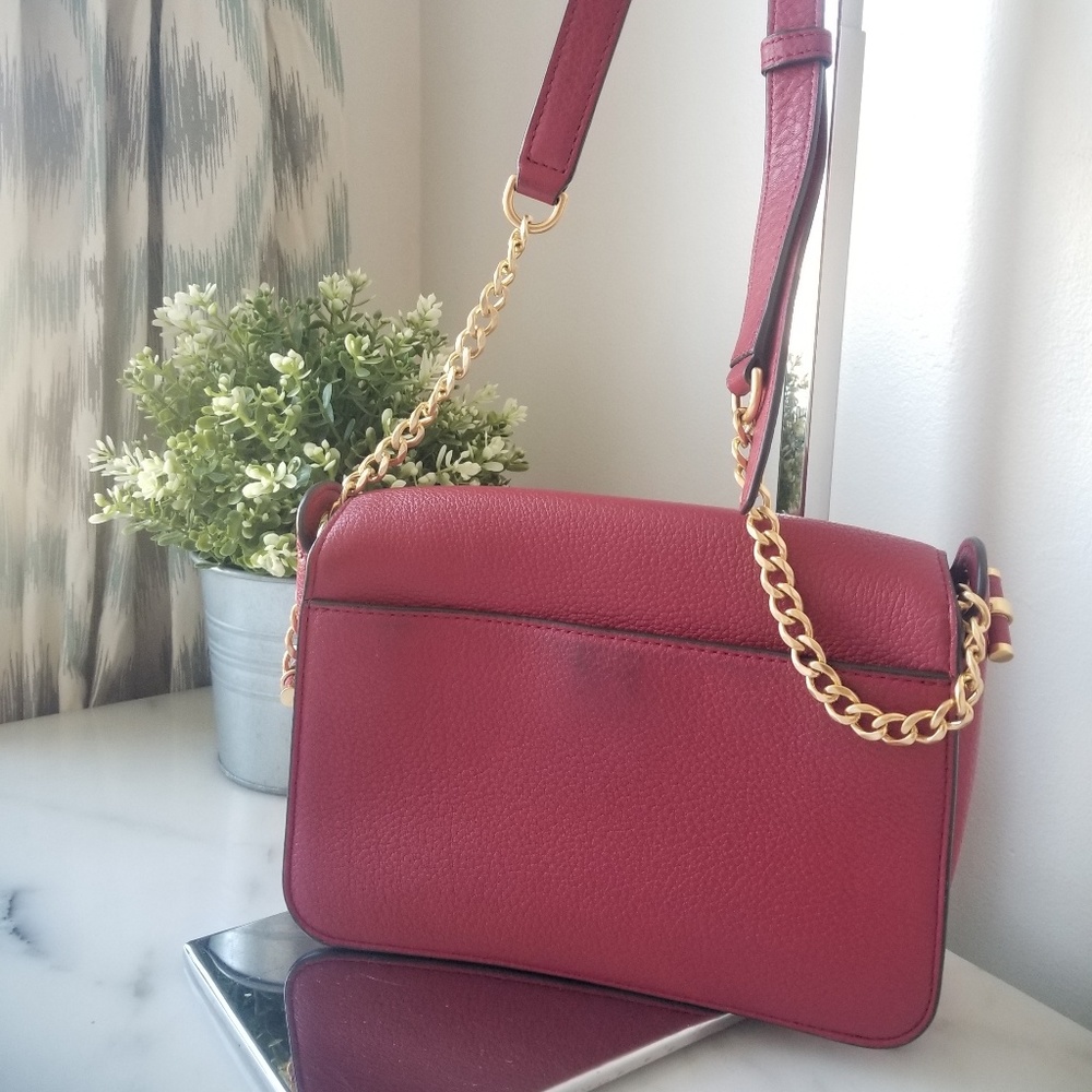 🛑SOLD•Preloved Tory Burch Chelsea Chain Crossbody - Picture 7 of 8